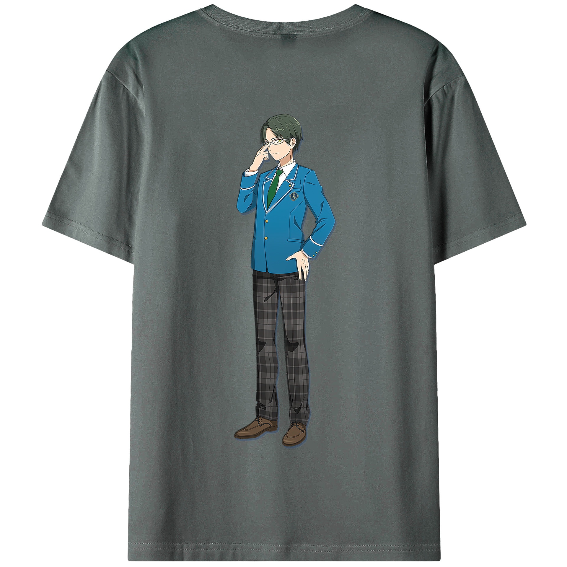 （画像用） あんさんぶるスターズ! Ensemble Stars 綿100％半袖Tシャツ（背面プリント）